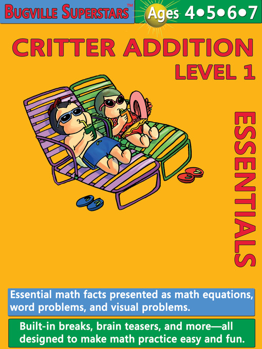 Title details for Critter Addition Essentials Level 1 by Robert Stanek - Available
